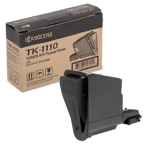 Тонер-картридж KYOCERA (TK-1110) FS1040/1020/1120, оригинальный, ресурс 2500 стр., 1T02M50NX1