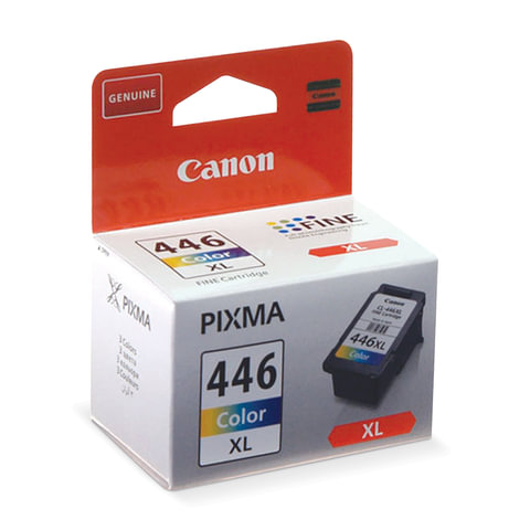 Картридж струйный CANON (CL-446XL) PIXMA MG2440/PIXMA MG2540, цветной, оригинальный, ресурс 300 стр., увеличенная емкость, 8284B001