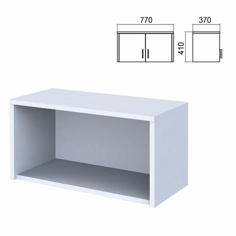 Шкаф-антресоль "Арго", 770х370х410 мм, серый