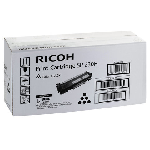 Картридж лазерный RICOH (SP 230HE) SP 230SFNw / 230DNw, оригинальный, ресурс 3000 стр., 408294